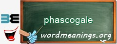 WordMeaning blackboard for phascogale